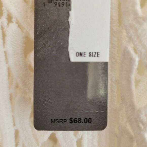 Accessory St New York Women Top Blouse summer Plus One size White - Picture 9 of 10